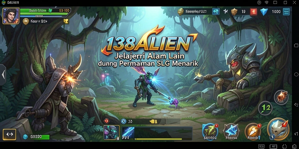 Tampilan gameplay menarik dari 138ALIEN yang memukau.