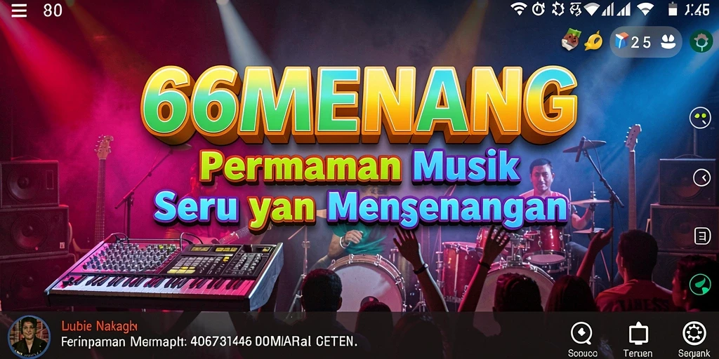 Tampilan gameplay yang seru dalam 66MENANG.
