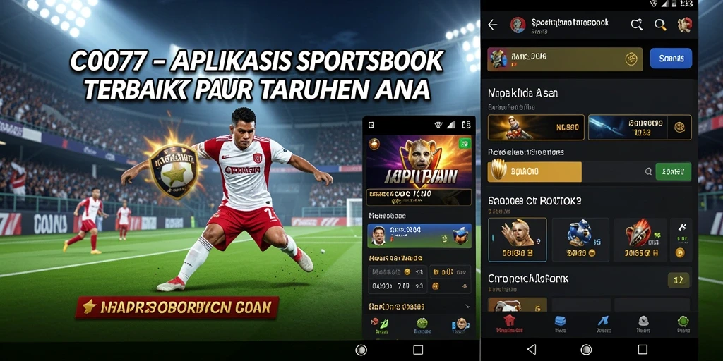 Tampilan gameplay C0077 yang menarik dalam taruhan olahraga.