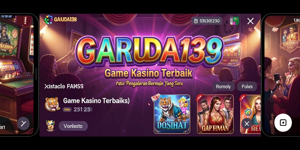 Tampilan gameplay seru di GARUDA138 dengan desain grafis menawan.