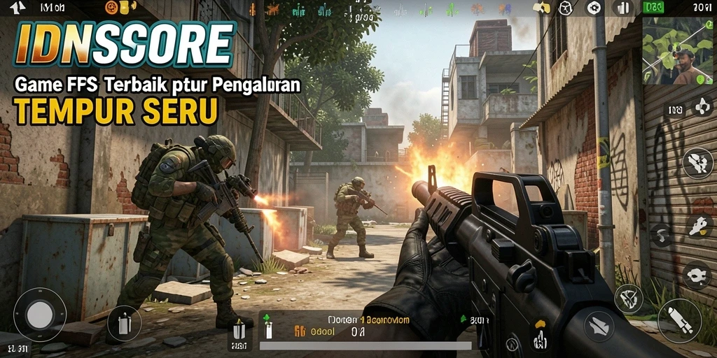 Gameplay intens dan mendebarkan di IDNSCORE, pertempuran tanpa henti.