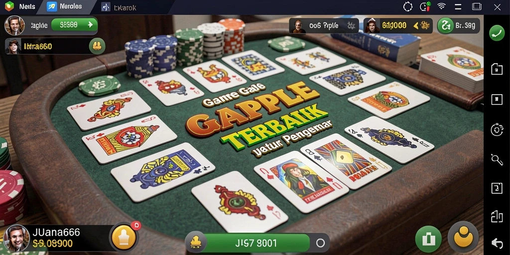 Gameplay seru Gaple di JUARA666 dengan interaksi sosial.