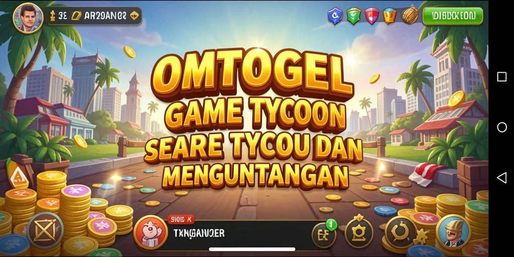 Tampilan gameplay Tycoon yang menarik dan interaktif.