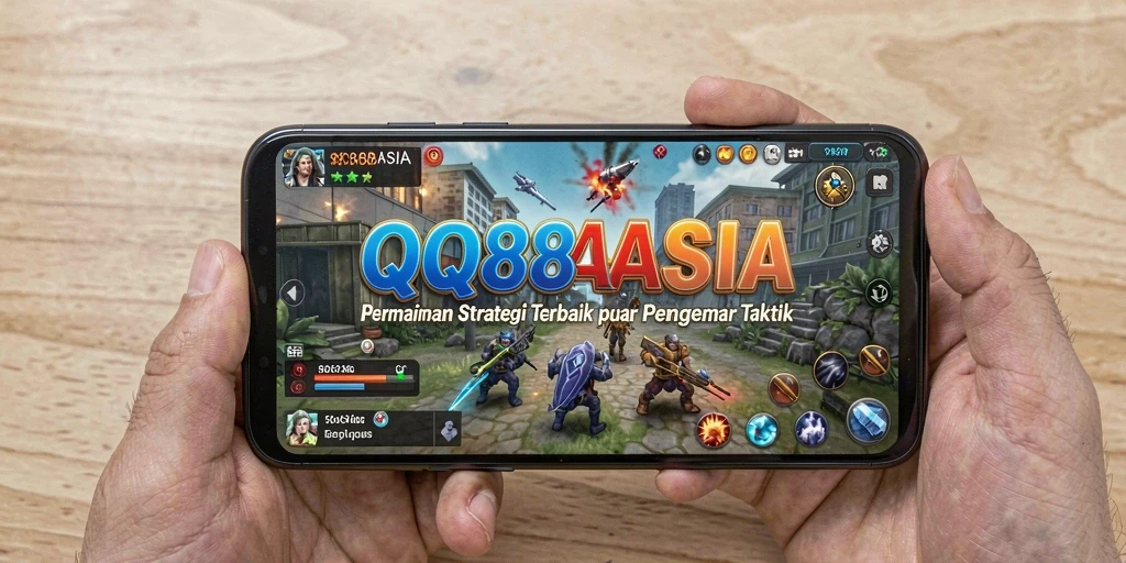 Tampilan gameplay QQ88ASIA yang menegangkan dan strategis.